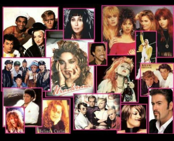 Рок звезды коллаж