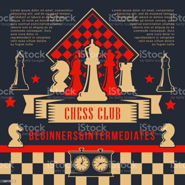 Постер на тему шахматы