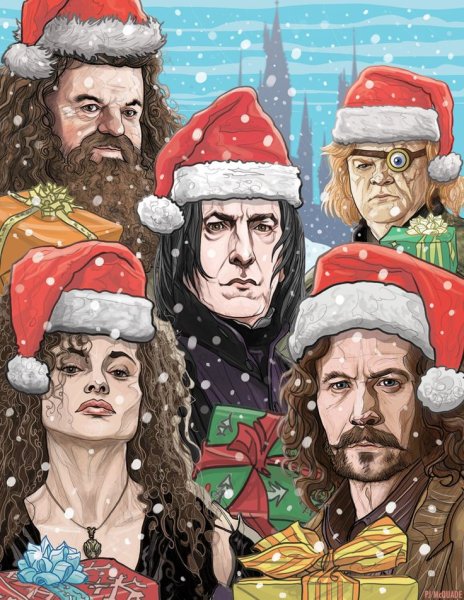 Новогодние постеры