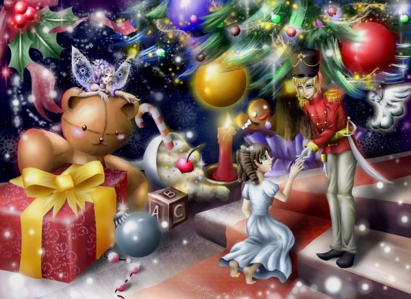 Фэнтези Новогодняя вечеринка