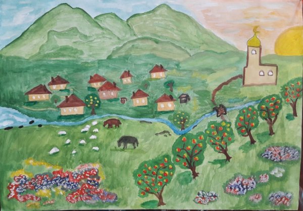 Дагестан рисунок