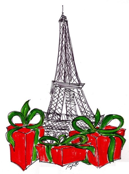 Рождество в Париже