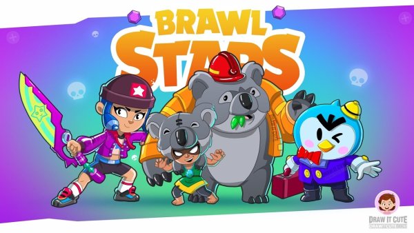 Brawl Stars шапка для ютуба
