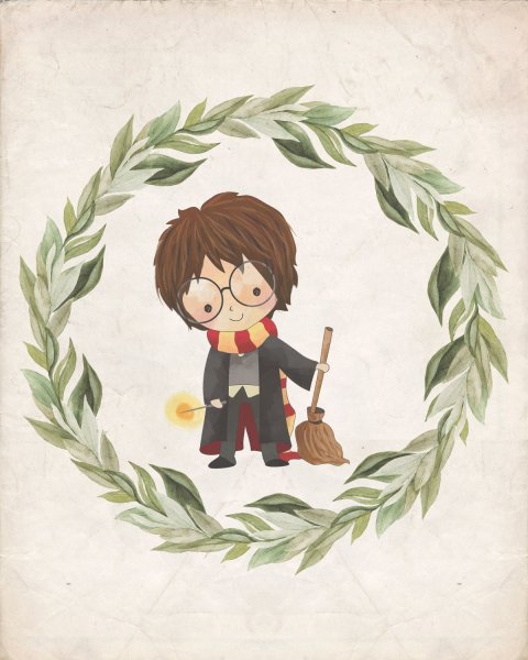 Постеры в стиле Гарри Поттера