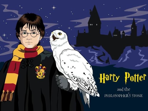 Картина по номерам Гарри Поттер