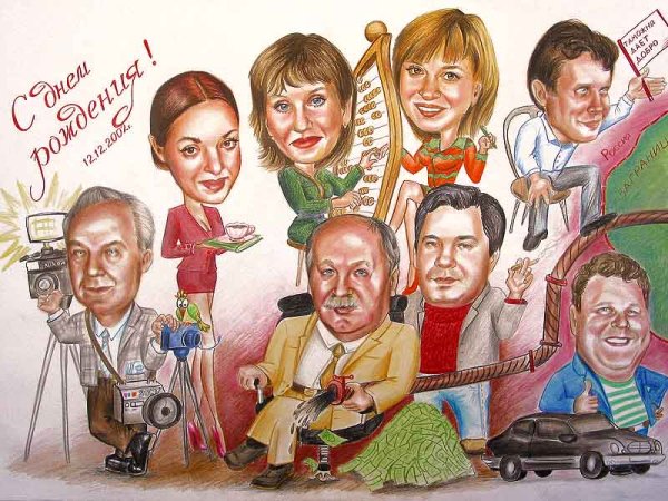 Плакат с днем рождения директору