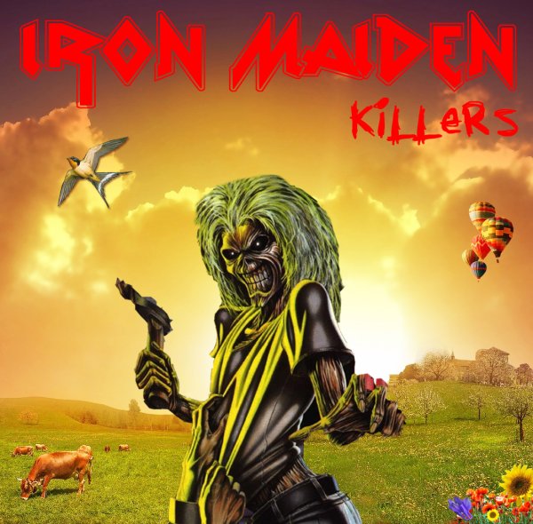 Постеры группы Iron Maiden