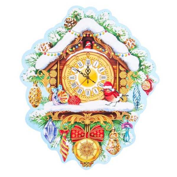 Часы новогодние