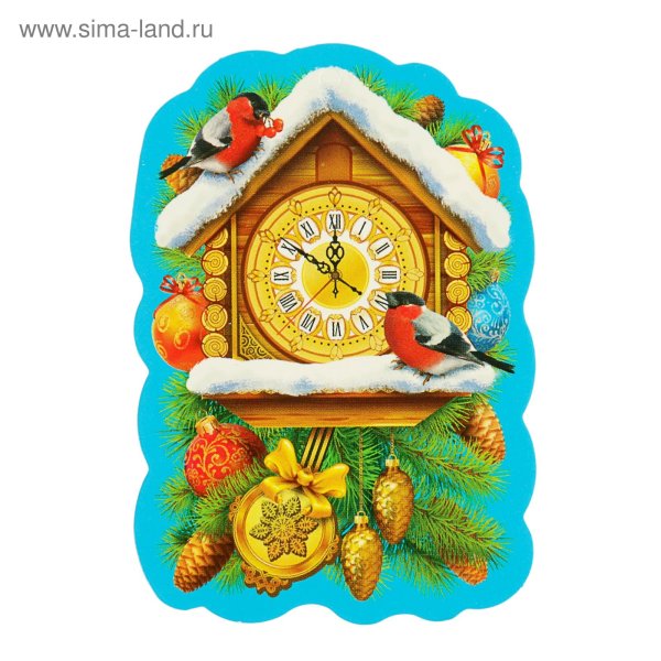 Сказочные новогодние часы