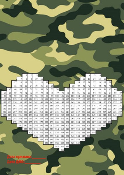 Дембельский календарь