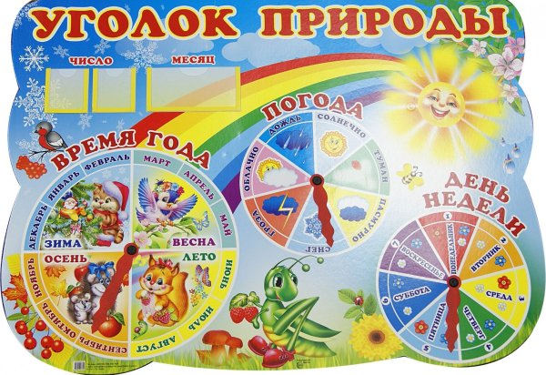 Плакат с временами года