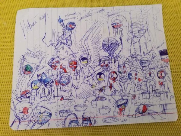 Рисунки для срисовки страны