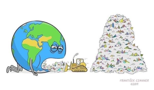 Мусор на планете земля