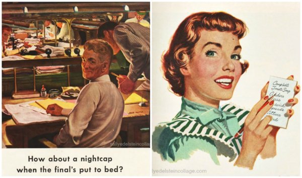 Реклама сигарет в США 20 век