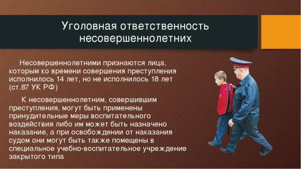 Профилактика правонарушений среди несовершеннолетних
