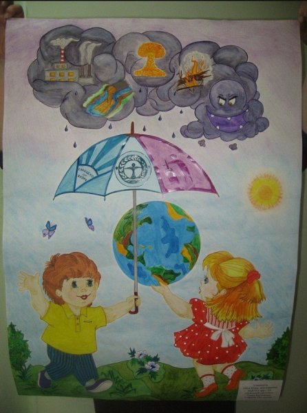 Плакаты о защите природы от мусора