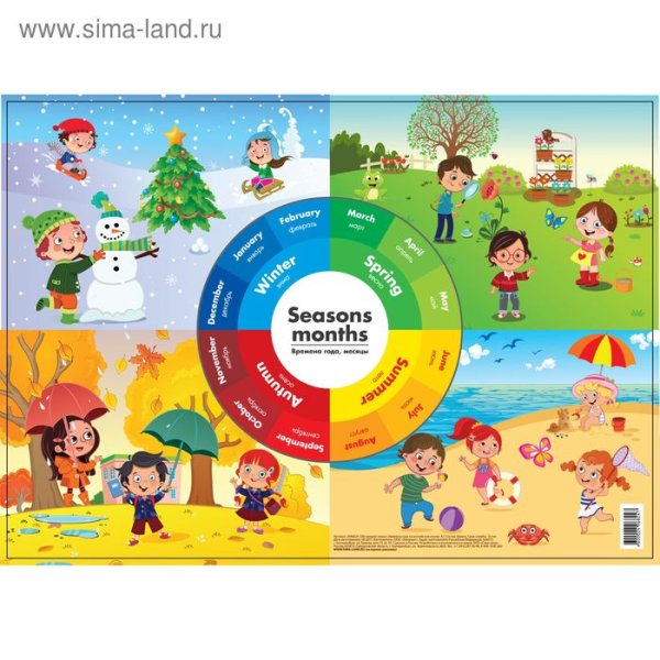 Времена года на английском