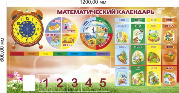 Плакат. Времена года