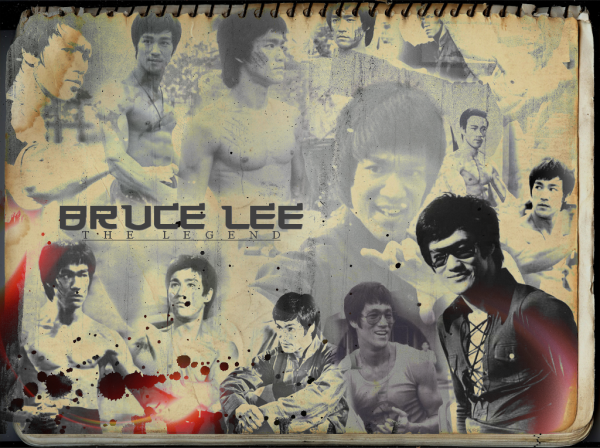 Плакаты 80-х Брюс ли