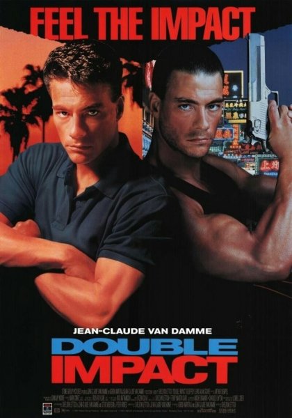 Jean Claude van Damme плакаты 90х