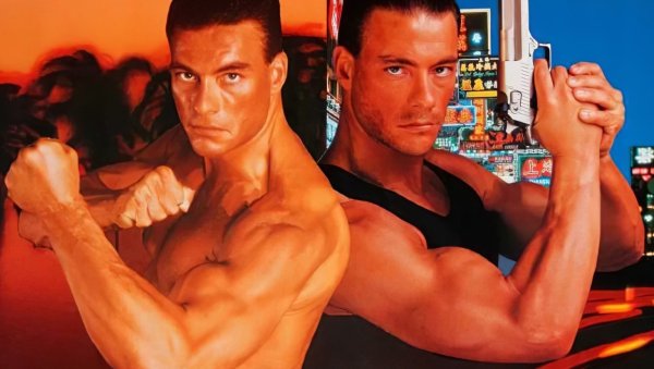 Киборг Ван Дамм Постер