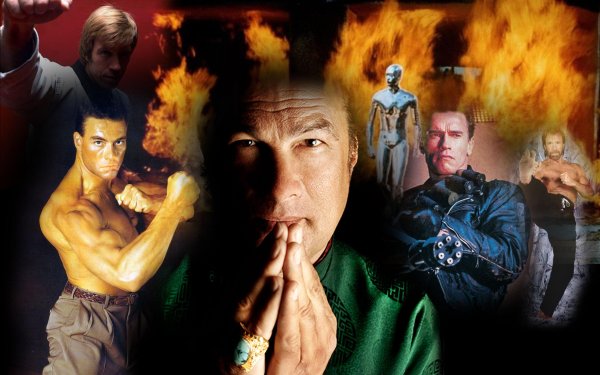 Jean Claude van Damme плакаты 90х