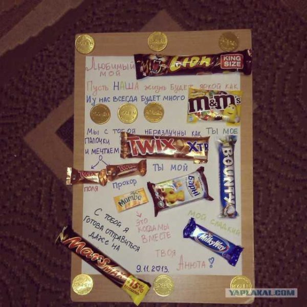 Сладкий плакат