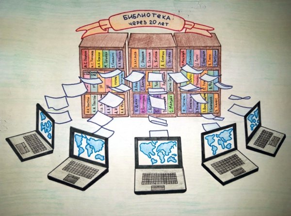 Рисунок на тему компьютер будущего