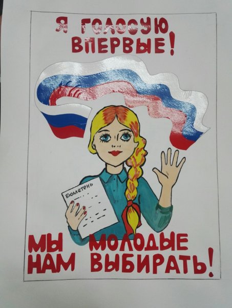 Конкурс плакатов «день выборов».