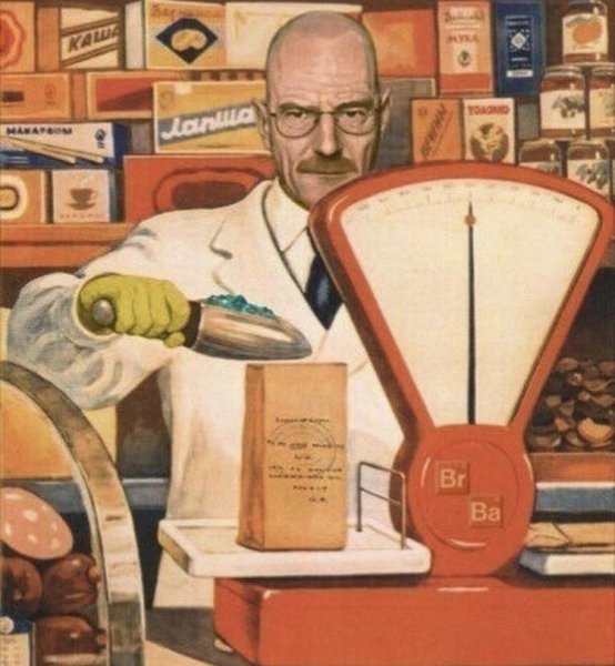 Советские плакаты про еду