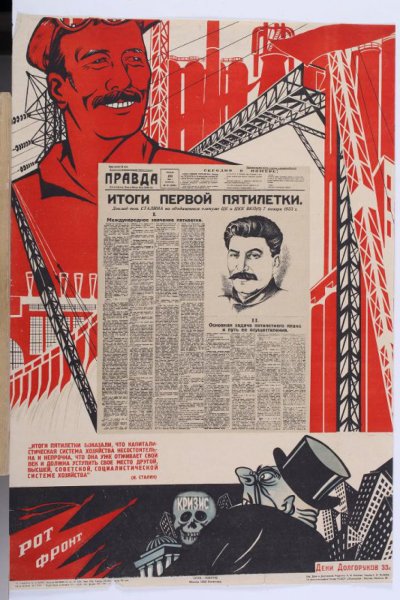 Плакаты пятилетка 1928