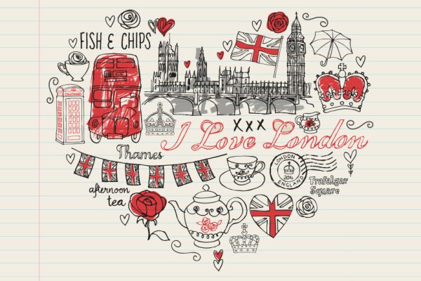 Плакат i Love English