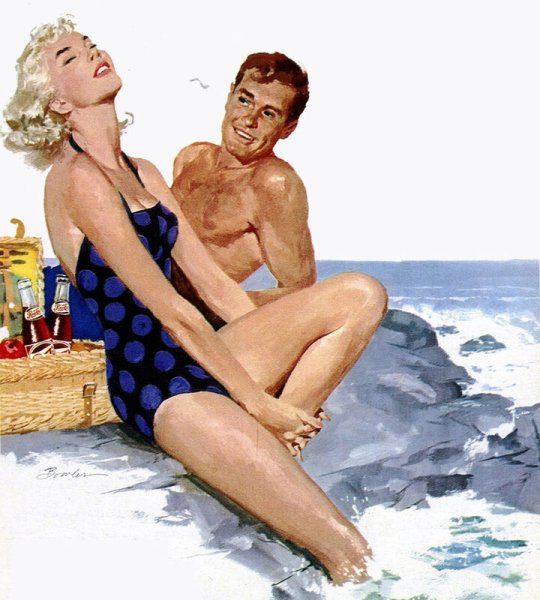 Плакаты пепси 1950