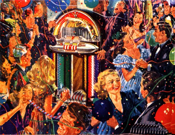 Америка 50-е рекламные плакаты