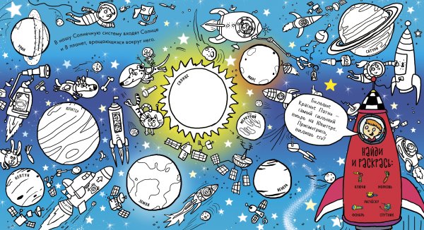 Плакат "день космонавтики"