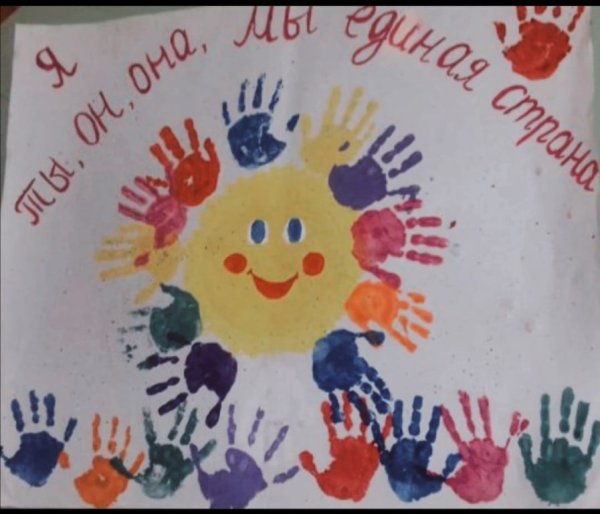 Плакат ко Дню народного е