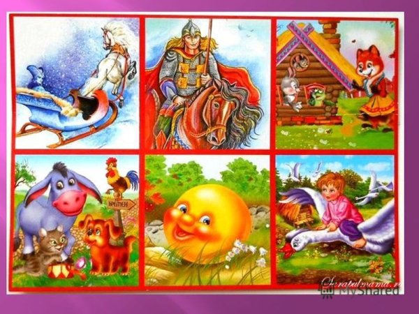 Любимые сказки детей