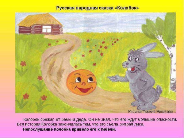 Виды народных сказок