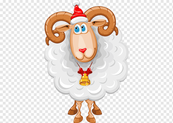 Баран мультяшный