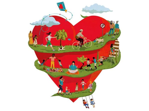 Рисунки день к Всемирному Дню сердца