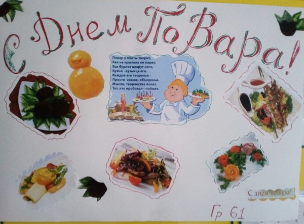 Плакат кулинар ч