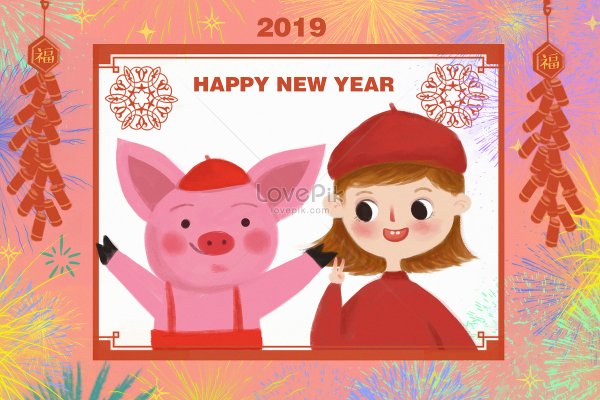 Старинные открытки с поросятами