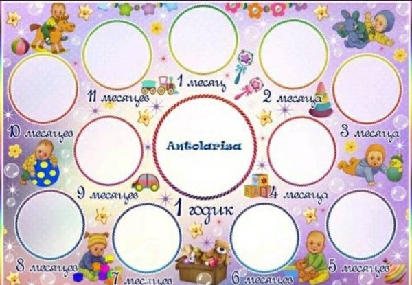 Мой первый год плакат