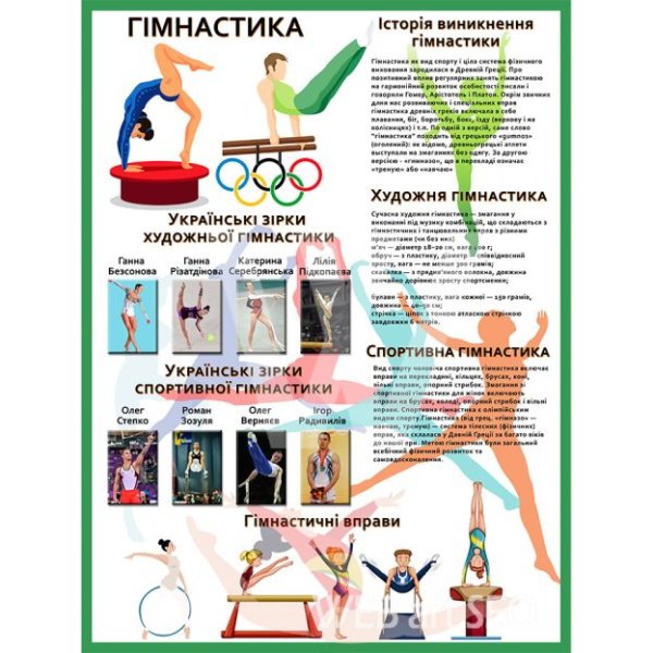 Материал для стенда по физкультуре