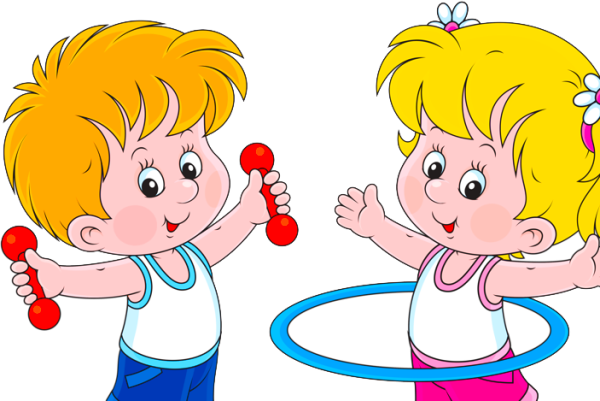 Заниматься гимнастикой рисунок