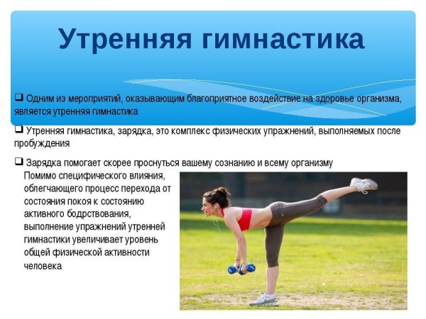 Презентация по гимнастике