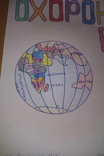 Стенгазета по географии