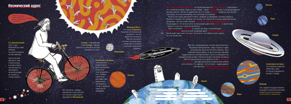 Познавательный плакат про космос