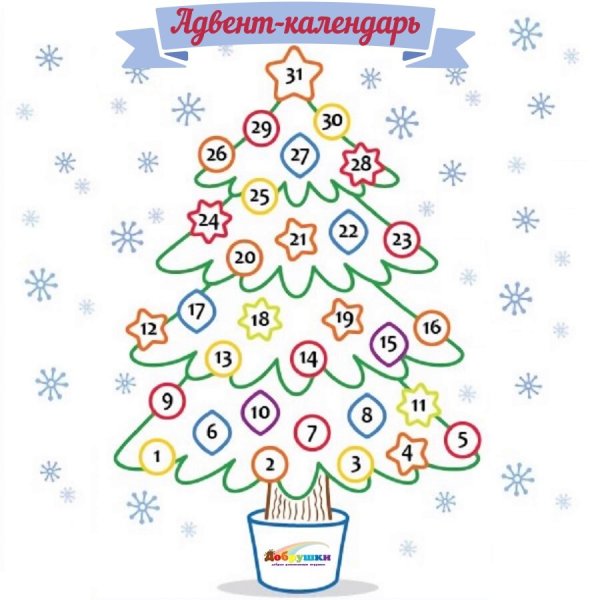 Задания для детей елочка