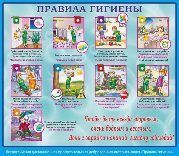 Правила гигиены для детей